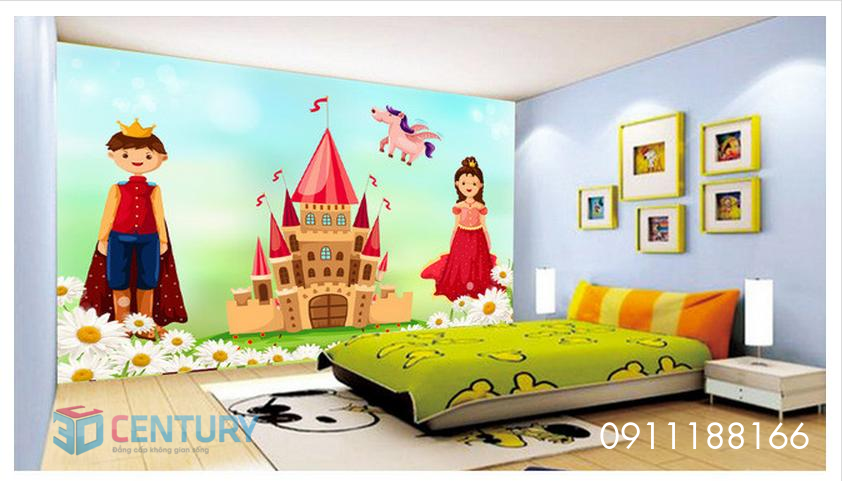 Gạch ốp tường 3D cho trẻ Giá bán: 1.800.000đ